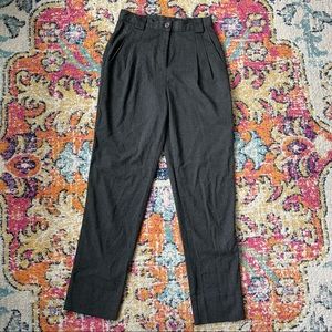 American Apparel Gray Pleated Pants